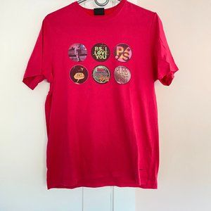 Paul Smith Crew Neck Short Sleeve Tee M Hot Pink